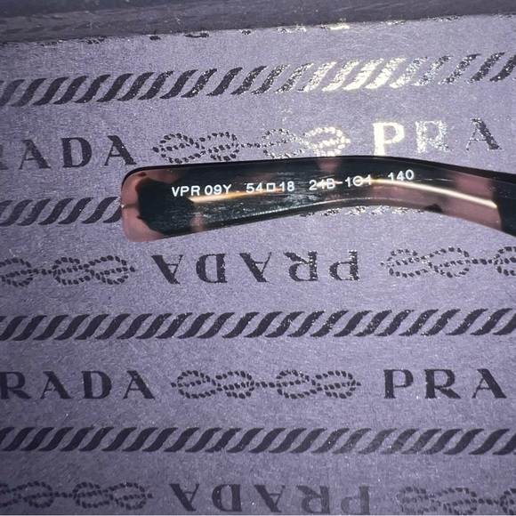 Prada Eyewear with Pink cheetah sides - Picture 7 of 7